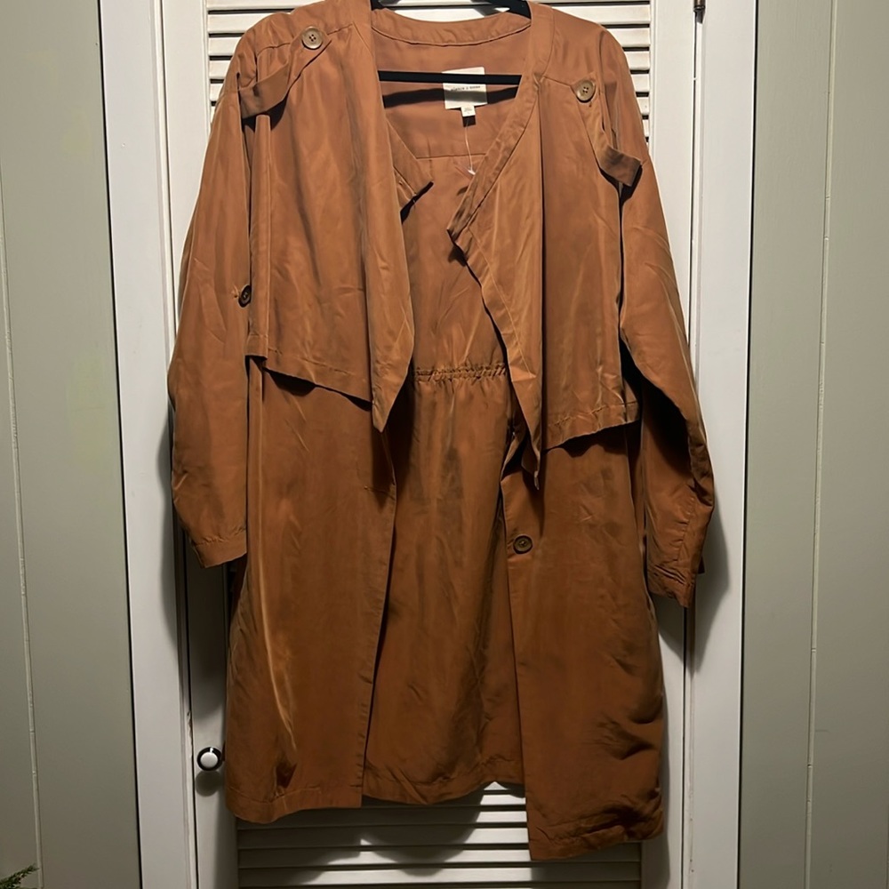 Silence and Noise lightweight trench coat.  NWOT